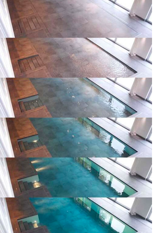 En gömd pool i golvet? Varför inte? En gömd pool i golvet? Varför inte?
